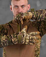 Тактические перчатки iTouch мультикам с косточками ВТ76587 летние тактические перчатки армейские перчатки