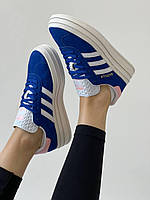 Кросівки Adidas Gazelle Bold Blue/Pink