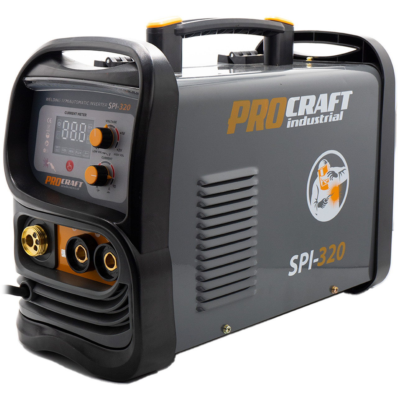 Інверторний зварювальний напівавтомат Procraft Industrial SPI320 New, Зварювальний апарат напівавтомат, Гарантія 3 роки