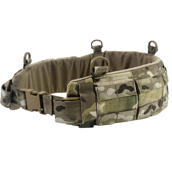 Пояс тактичний A.T.A.K.A. War Belt "FOXTROT" SOF MULTICAM M Пряжка пластик, фото 1