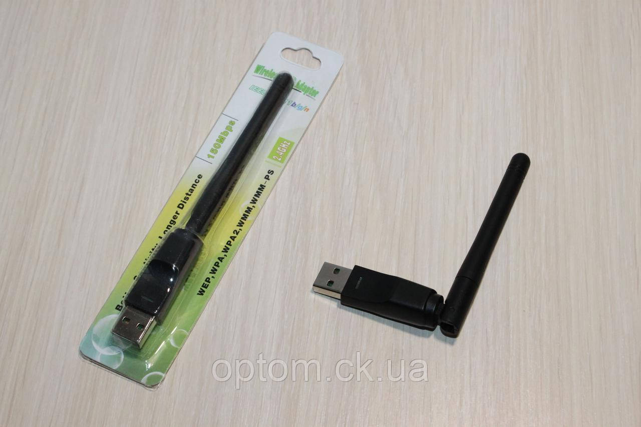 Wi-Fi адаптер USB 150 mbs с антеной (8188)