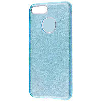 Чехол Twins Glitter Apple iPhone 7 Plus 8 Plus Blue PK, код: 8112336