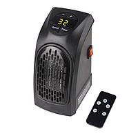 Тепловентилятор с пультом Handy Heater 400 Вт Черный (55509873) PK, код: 8223618
