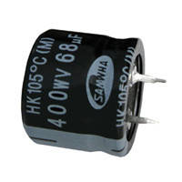 82mkf - 400v  HK 22*25  SAMWHA, 105°C конденсатор електролітичний