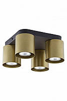 Потолочный светильник VICO 4 BK GO TK-Lighting 6511 NX, код: 6955239