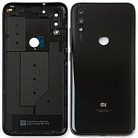 Задняя крышка Xiaomi Mi Play M1901F9E черная со стеклом камеры