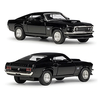 Модель автомобиля Mustang Boss 429 из фильма Джон Вик. Мустанг Босс 429 1:36 в подарочной упаковке