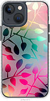 Чехол чехол bumper Endorphone iPhone 13 Mini Листья (2235pc-2373-26985) AG, код: 7943018
