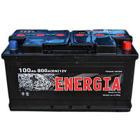 Аккумулятор автомобильный ENERGIA 100Ah Ев (-/+) (800EN) (22392) m