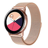 Ремешок BeWatch для смарт-часов Samsung Galaxy Watch Active Rose Gold (1010238) NL, код: 977014