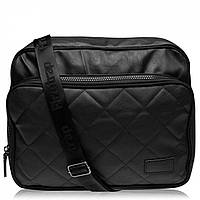 Мессенджер Firetrap Quilted Flight Bag Black, оригинал. Доставка от 14 дней