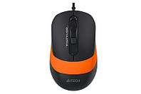Мышь A4Tech FM10 Black Orange USB NL, код: 1901969