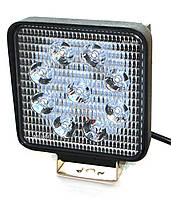 Светодиодная фара AllLight 06type 27W 9chip EPISTAR spot 9-30V (тонкий радиатор) EM, код: 6721530