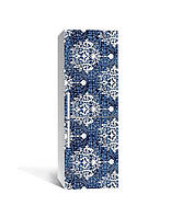 Наклейка на холодильник Zatarga «Сапфировый кристалл» 650х2000 мм виниловая 3Д наклейка декор NX, код: 6440140