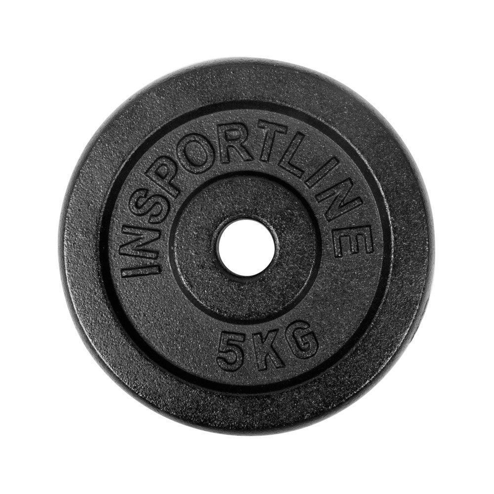 Диск стальовий 30 мм inSPORTline Blacksteel 5 кг