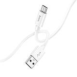 Кабель USB Hoco X87 Magic silicone Micro Колір Червоний, фото 6