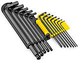 Набір Дюймових Шестигранників (1/16" - 5/16") 12 шт STANLEY (0-69-257), фото 2