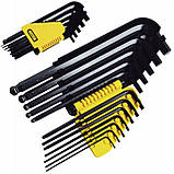 Набір Дюймових Шестигранників (1/16" - 5/16") 12 шт STANLEY (0-69-257), фото 5