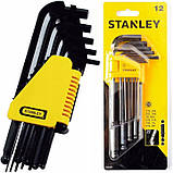 Набір Дюймових Шестигранників (1/16" - 5/16") 12 шт STANLEY (0-69-257), фото 6
