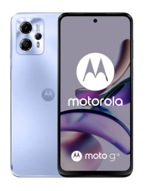 Смартфон Motorola moto g13 4/128GB Lavender Blue 90Hz (PAWV0014PL)