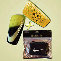 Щитки футбольные Nike с держателями