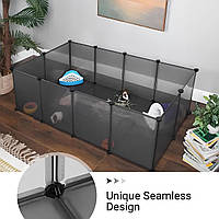 Манеж клітка вольєр для гризунів Загін для дрібних тварин Вольєр для кроликів морських свинок хом'яків в квартиру