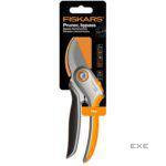 Плоскостной секатор цельнометаллический Fiskars Plus P531 1057168