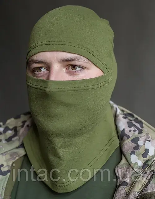 Балаклава тактична хакі / Балаклава для військових / Балаклава літня