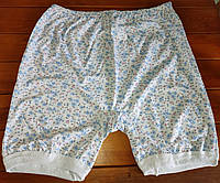 Панталоны батальные короткие цветные хлопок 100% , полу панталоны женские больших батальных размером 64 66 68