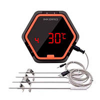 Термометр кулинарный Bluetooth для гриля INKBIRD IBT-6XS, 4 (3) датчика, УЦЕНКА T8