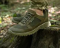 Армейские мужские кроссовки Vik-Tailor нубук с 3Д сеткой, Обувь весна/лето с антискользящей подошвой int