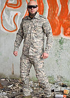 Тактическая военная форма pixel хлопок/полиэстер износостойкая, легкий костюм с липучками для шевронов int