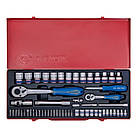 Біти та головки у наборі King Tony 3/4" і 1/2" 58 предметів (7558MR)