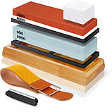 Точильна система для заточування ножів набір для заточування точило корунд точилка для ножів, фото 3