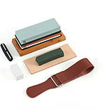 Точильна система для заточування ножів набір для заточування точило корунд точилка для ножів, фото 8