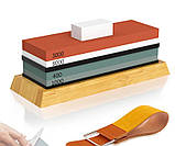 Точильна система для заточування ножів набір для заточування точило корунд точилка для ножів, фото 7