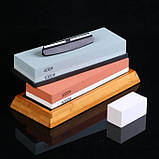 Точильна система для заточування ножів набір для заточування точило корунд точилка для ножів, фото 9