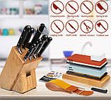 Точильна система для заточування ножів набір для заточування точило корунд точилка для ножів, фото 10