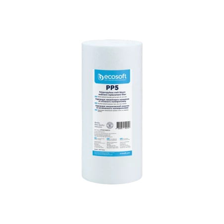 Картридж зі спіненого поліпропілену Ecosoft 4,5"x10" 5 мкм CPV45105ECO