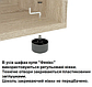 Шафа купе кутова (120х60х210 / 120х60х210) Фенікс, фото 4