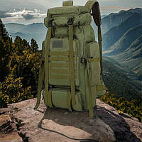 Тактический рюкзак на 70л больший армейский баул, походная сумка / RA-100 Военный рюкзак