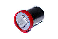 Светодиодная лампа AllLight T 8.5 1 диод 5050 BA9S 12V 0.45W RED QT, код: 6720278