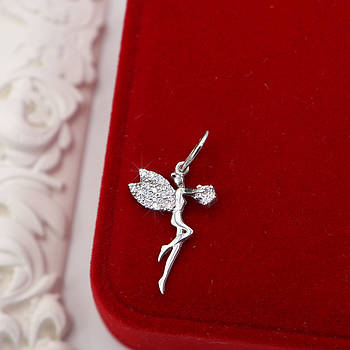 Срібний кулон "Фея"