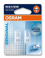 Автолампа ук. OSRAM 7515-02B W21 5W 12V W3x16q 10X2 Blister QT, код: 6720715