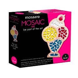 Набір для творчості скляна мозаїка «Морозиво» Mosaaro MA1006  Рівень 1