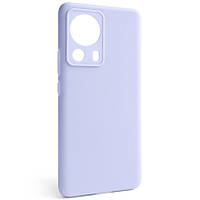 Чехол Silicone Case Full Xiaomi 13 Lite Elegant Purple FG, код: 8261709