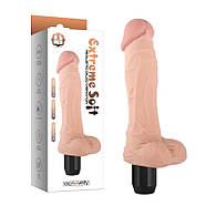 Вибратор Extreme Soft Realistic Dildo Vibrator 8.5, фото 2