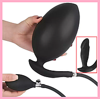 Анальний розширювач фаллос, надувний лаг із грушею, Анальний і вагінальний розширювач, Інтимні іграшки