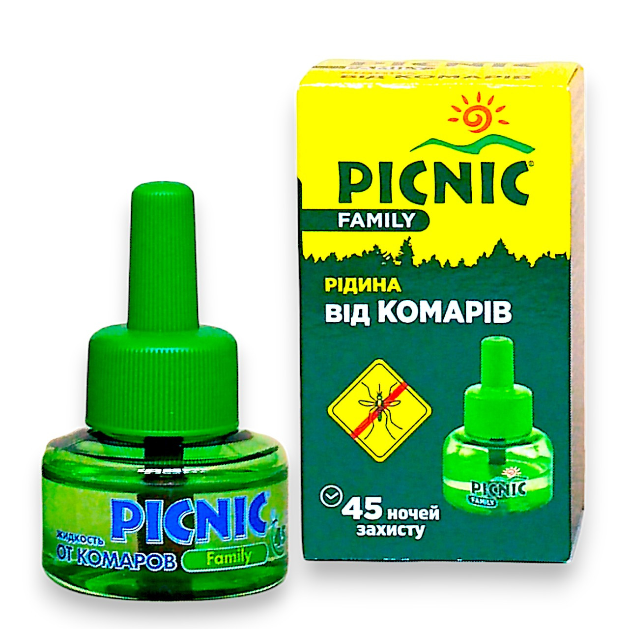 Рідина від комарів Picnic Family на 45 ночей