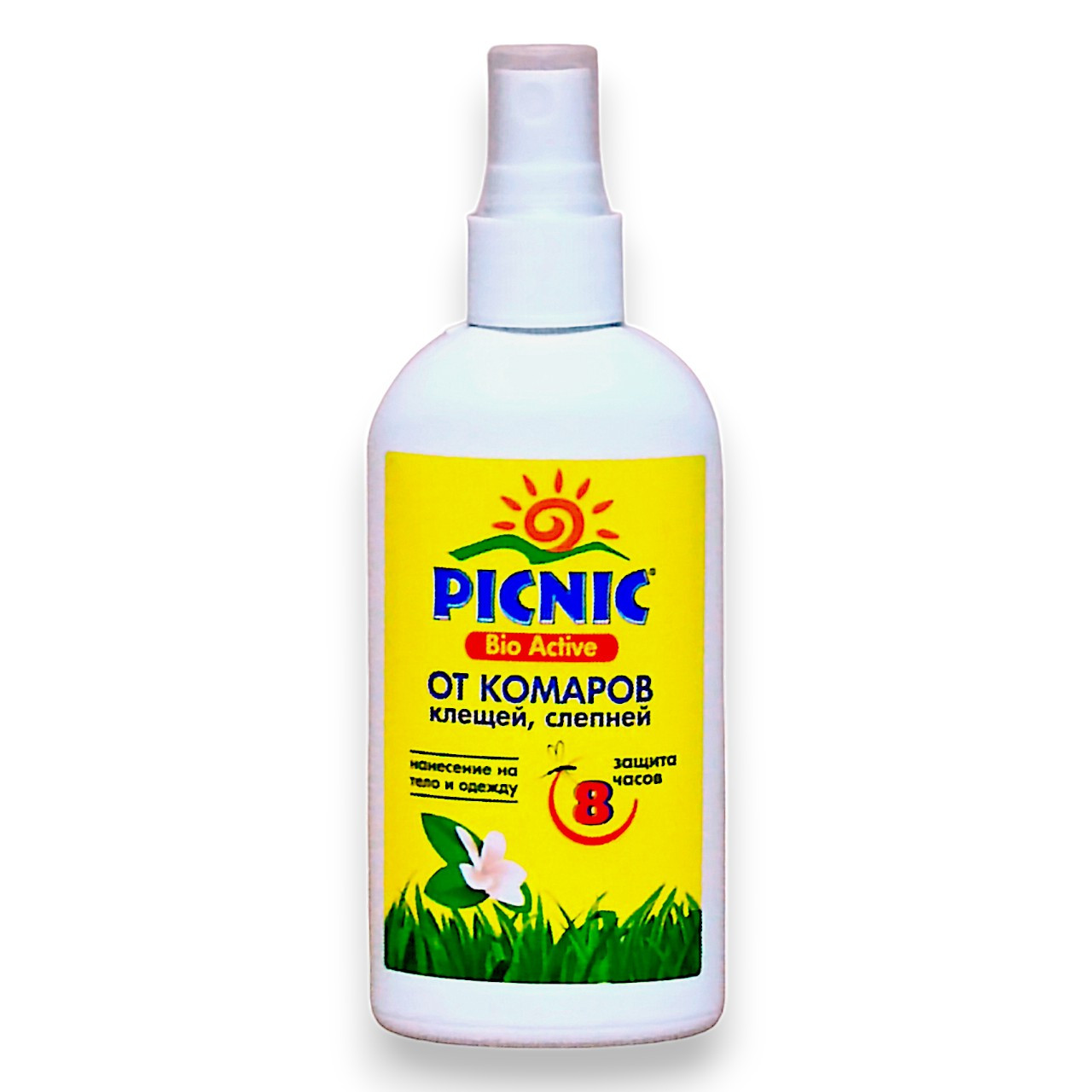 Спрей від комарів та кліщів 30% Дета Picnic BIO Active 120 мл